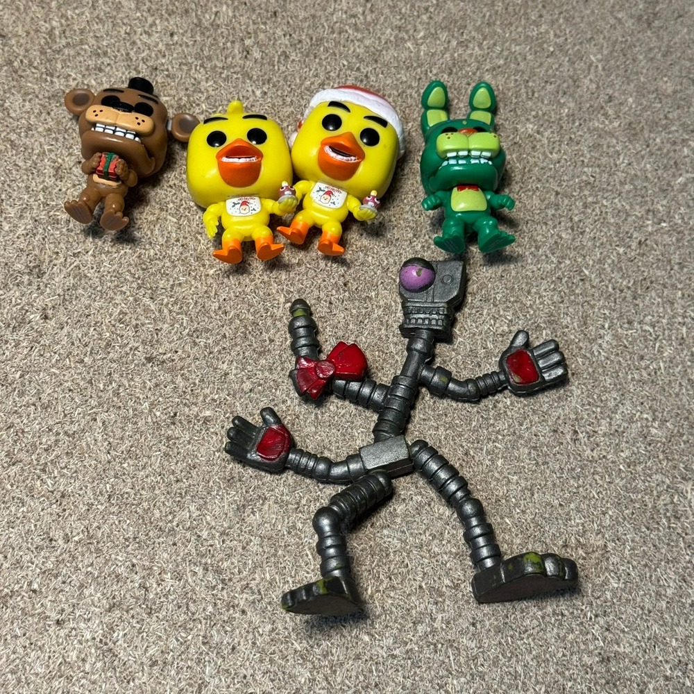 Funko Pocket Pop FNAF Five Nights At Freddy's Advent Christmas Lot